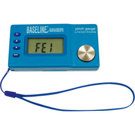 Fabrication Enterprises Inc 12-0475 Baseline® Electronic Pinch Gauge, 50 lb. Capacity, Blue image.