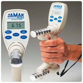 Fabrication Enterprises Inc 12-0604 Jamar® Plus+ Digital Hand Dynamometer, 200 lb. Capacity image.