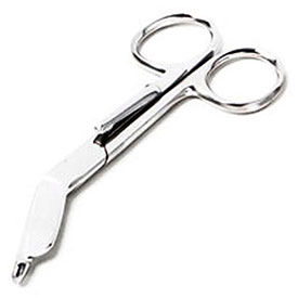 American Diagnostic Corp 3006 ADC® Lister Bandage Scissors with Clip, 4-1/2"L, Stainless Steel image.