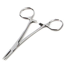 American Diagnostic Corp 314 ADC® Halstead Hemostatic Forceps, Straight, 5"L, Stainless Steel image.