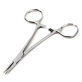 American Diagnostic Corp 310 ADC® Kelly Hemostatic Forceps, Straight, 5-1/2"L, Stainless Steel image.