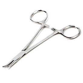 American Diagnostic Corp 311 ADC® Kelly Hemostatic Forceps, Curved, 5-1/2"L, Stainless Steel image.