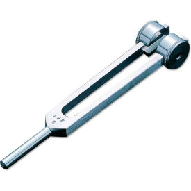 American Diagnostic Corp 500128 ADC® Satin Aluminum Tuning Fork With Fixed Weight, 128 cps. image.