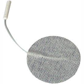Fabrication Enterprises Inc 13-3220-10 Mettler® V-Trode Self-Adhesive Electrodes with Lead Wires, 2" Round, 40/Case image.