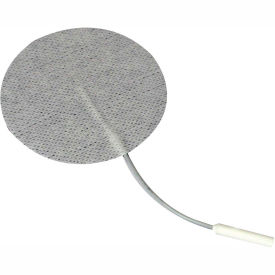 Fabrication Enterprises Inc 13-3221-10 Mettler® V-Trode Self-Adhesive Electrodes with Lead Wires, 2.75" Round, 40/Case image.