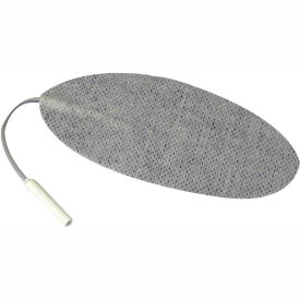 Fabrication Enterprises Inc 13-3222-10 Mettler® V-Trode Self-Adhesive Electrodes with Lead Wires, 2" x 4" Oval, 40/Case image.
