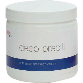 Fabrication Enterprises Inc 13-3237 Deep Prep® II Soft Tissue Massage Cream, 15 oz. Jar image.