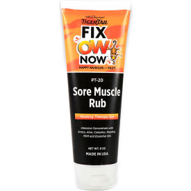 Fabrication Enterprises Inc 14-1278 Tiger Tail® Sore Muscle Rub Heating Therapy Gel, 8 oz. image.