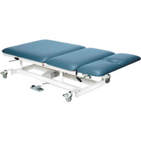 Fabrication Enterprises Inc 15-1511 Bariatric Hi-Low Treatment Table with Casters, 3-Section, 800 lb Capacity, 76"L x 36"W x 22" - 38"H image.