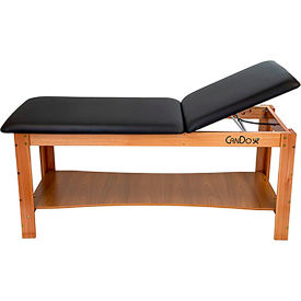 Fabrication Enterprises Inc 15-4225 CanDo Treatment Table w/ Adjustable Back & Shelf, 400 lb. Capacity, 78"L x 30"W x 31-1/2"H image.