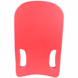 Fabrication Enterprises Inc 20-4111R CanDo® Deluxe Kickboard with 2 Hand Holes, Red image.