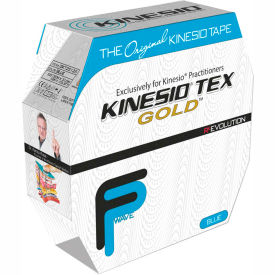 Fabrication Enterprises Inc 24-4881 Kinesio® Tex Gold FP Kinesiology Tape, 2" x 34 yds, Blue, Bulk Roll image.