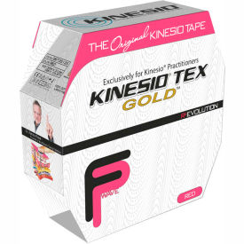 Fabrication Enterprises Inc 24-4882 Kinesio® Tex Gold FP Kinesiology Tape, 2" x 34 yds, Red, Bulk Roll image.