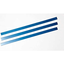 Fabrication Enterprises Inc 24-5854-1 Orfit® Precut Strips, Wide, 18" x 4/5" x 1/8", Atomic Blue, 10 Pieces/PK image.