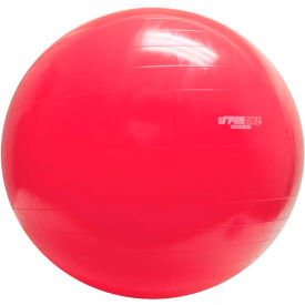 Fabrication Enterprises Inc 30-1704 PhysioGymnic™ Molded Vinyl Inflatable Exercise Ball, 95 cm (38"), Red image.