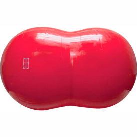 Fabrication Enterprises Inc 30-1724 PhysioGymnic™ Molded Vinyl Inflatable Exercise Roll, 85 cm (34"), Red image.