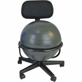 Fabrication Enterprises Inc 30-1790 CanDo® Metal Mobile Ball Chair without Arms, 18" Dia. Ball image.