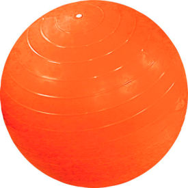 Fabrication Enterprises Inc 30-1802 CanDo® Inflatable Exercise Ball, Orange, 55 cm (22") image.