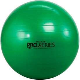 Fabrication Enterprises Inc 30-1878 Thera-Band™ SCP™ Pro Series Inflatable Exercise Ball, 65 cm (26"), Green image.