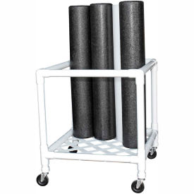 Fabrication Enterprises Inc 30-2181 CanDo® Foam Roller Upright Storage Rack - 24"L x 34"W x 30"H image.