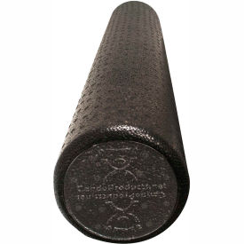 Fabrication Enterprises Inc 30-2280 CanDo® Black Composite Foam Roller, Round, 6" Dia. x 36"L image.