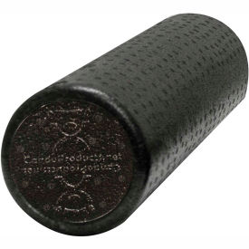 Fabrication Enterprises Inc 30-2282 CanDo® Black Composite Foam Roller, Round, 6" Dia. x 18"L image.