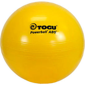 Fabrication Enterprises Inc 30-4000 TOGU® ABS® Powerball, 45 cm (18 in), Yellow image.
