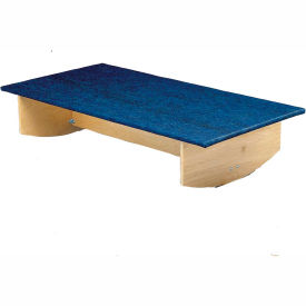 Fabrication Enterprises Inc 32-2020 Rocker Board, Wooden with Carpet, Side-to-Side, 60"L x 30"W x 12"H image.