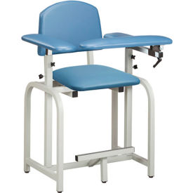 Clinton Industries, Inc 66011 Clinton™ 66011 Lab X Series Extra-Tall Blood Drawing Chair with Padded Arms image.