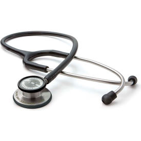 American Diagnostic Corp 608 ADC® Adscope® 608 Convertible Clinician Stethoscope, 31" Length, Black image.