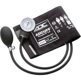 American Diagnostic Corp 760-11ABK ADC® Prosphyg™ 760 Pocket Aneroid Sphygmomanometer, Adult, Black image.