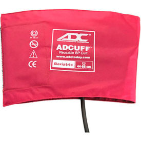American Diagnostic Corp 845-12BXBD-1 ADC® Bariatric Adcuff™ Reusable Sphyg Cuff, One-Tube, Latex-Free, Burgundy image.