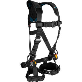 Alexander Andrew Inc. 81293D2X FallTech FT-One Fit Non-Belted Full Body Harness, Standard, 3 D-Ring, Tongue Buckle Legs, 2X Large image.