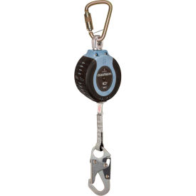 Alexander Andrew Inc. 82710SC1 FallTech® 82710SC1 DuraTech 10 Compact Web SRD, with Steel Carabiner and Steel Snap Hook image.