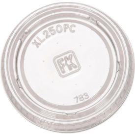Fabri-Kal® Portion Cup Lids 1.5 oz to 2.5 oz Cups Clear Pack of 2500