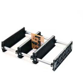 Fancort Industries 76-20-4CP Fancort Karry-All Model 76 Adjustable Conductive Small PCB Rack, 21"W x 13-1/4"D x 4"H image.