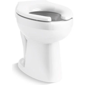 Kohler® Highcliff™ Ultra Rear Spud Flushometer Bowl 1.28 GPF