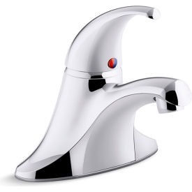 Kohler® Coralais® Centerset Sink Faucet with Grid Drain 0.5 GPM Single-Handle