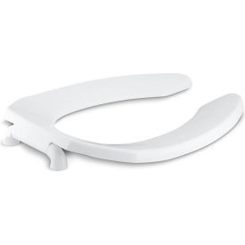 Kohler® Lustra™ Elongated toilet seat Open Front Hinge White