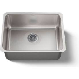 Kohler® Undertone® Undermount Stainless Steel Single Bowl Kitchen Sink with Clip