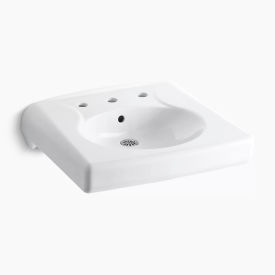 Kohler® 1997-8-0 Brenham™ Wall Mount Lavatory 8 Cc