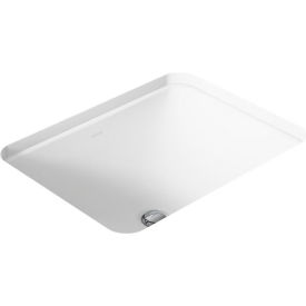 Kohler® 20000-0 Caxton™ Rectangle Undercounter Lav Sink