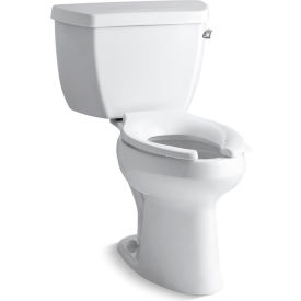Kohler® Highline® Classic Two-Piece Elongated Toilet w/Right-Hand Trip  1.6 GPF