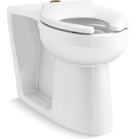 Kohler® Modflex® Adjust-A-Bowl® Flushometer Bowl With Top Spud Antimicrobial1.28.GPF