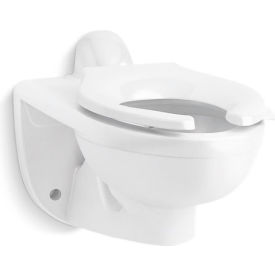 Kohler® Kingston™ Ultra Wall-Mount Toilet Bowl With Rear Spud 1.28 GPF
