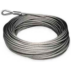 Fabricair Inc. 3990040909 Zip-A-Duct™ Galvanized Plastic Coated Cable - 328 Foot Roll image.