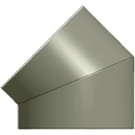 Fabricair Inc. 450128230000 Zip-A-Duct™ 28" Diameter 45 ° Gray Left Hand Elbow image.