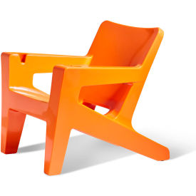 Tupelo Outdoor Bask Lounge Chair Vintage Orange 