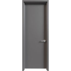 Prehung Knock Down Frame Commercial Door Kit, Cylindrical Lock, Left Hand, 40"W x 96"H view 2