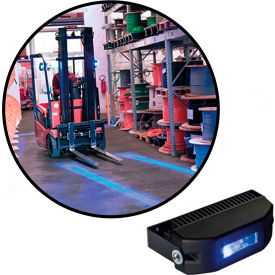 Visual Workplace® Forklift LED Safety Light Single Line 20W Blue 